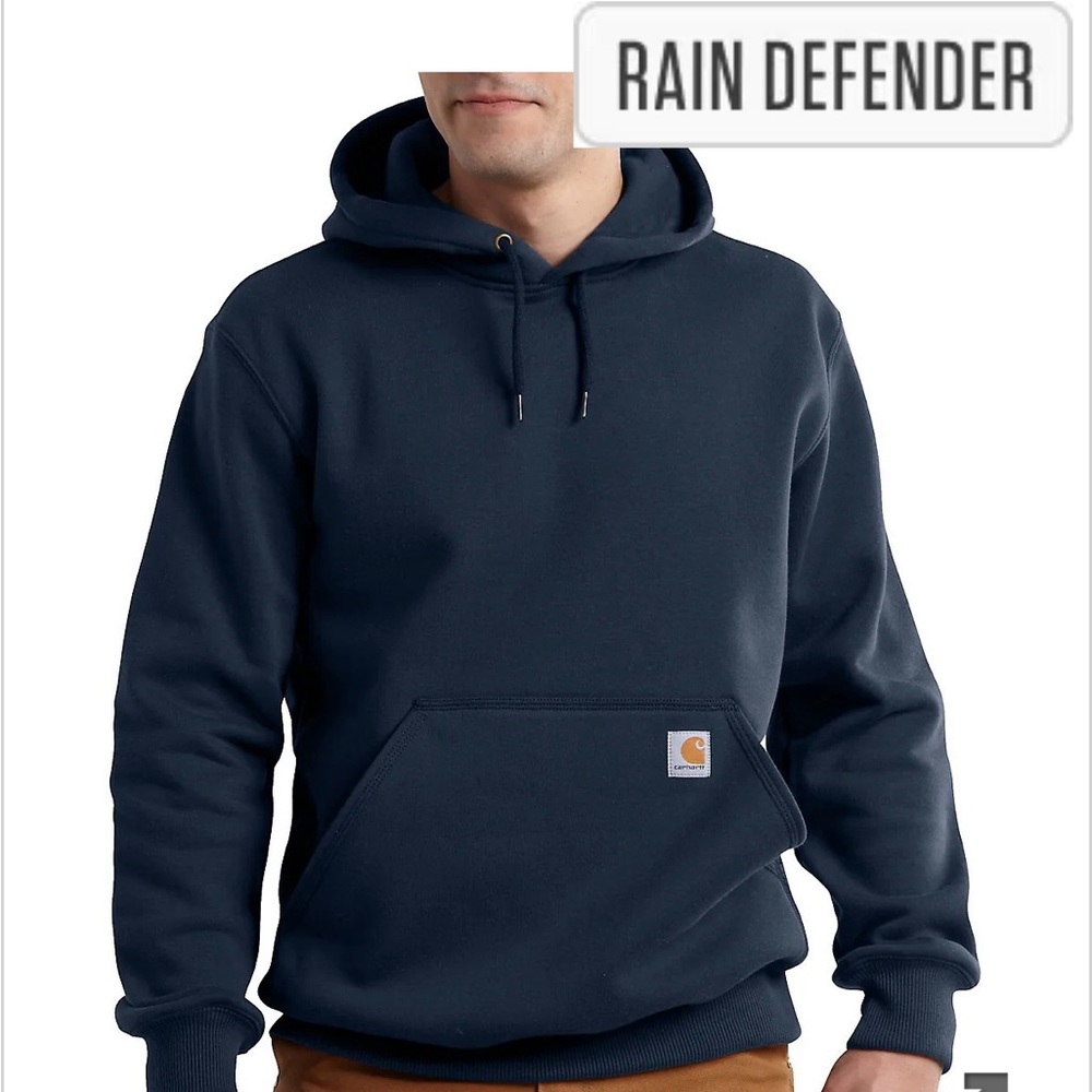Carhartt Navy Blue Hoodie for Men